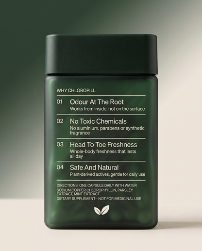 Chloropill - For Body Odor, Detox & Skin